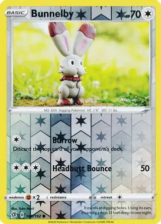 Rebel Clash Bunnelby #146/192 reverse holo